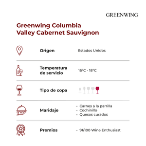 Greenwing Columbia Valley Cabernet Sauvignon