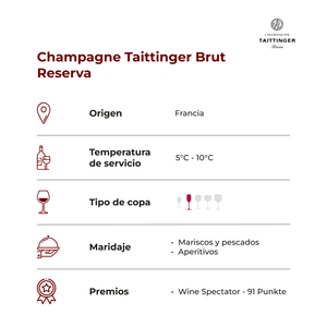 Champagne Taittinger Brut Reserva