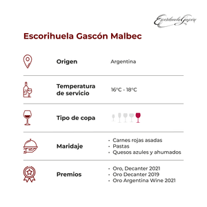 Escorihuela Gascón Malbec