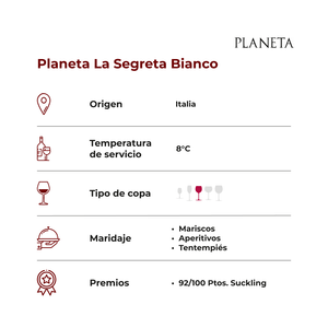 Planeta La Segreta Bianco