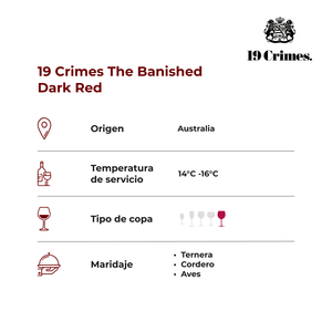 19 Crimes The Banished Dark Red