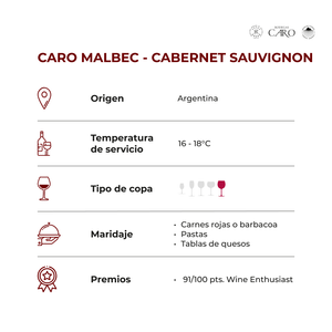 Caro Malbec Cabernet Sauvignon