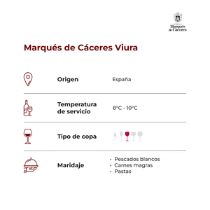 Marqués Cáceres Viura 375ml