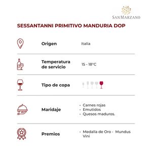Sessantanni Primitivo Manduria DOP