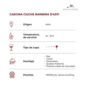 Cascina Ciuché Barbera D' Asti