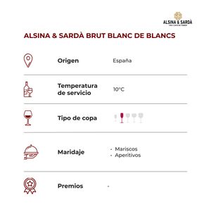 Alsina & Sarda Cava Blanc de Blancs