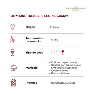 Fleurie Gamay Trenel