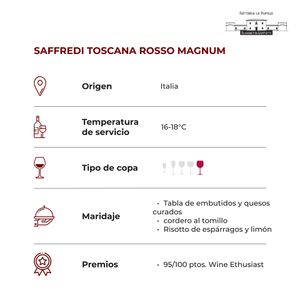 Saffredi Toscana Rosso Magnum