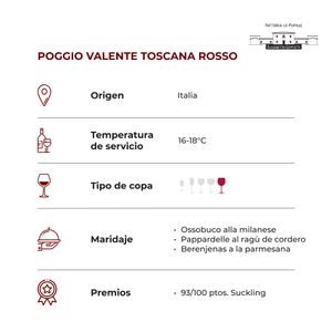 Poggio Valente Toscana Rosso
