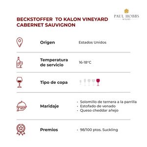 Beckstoffer To Kalon Vineyard Cabernet Sauvignon