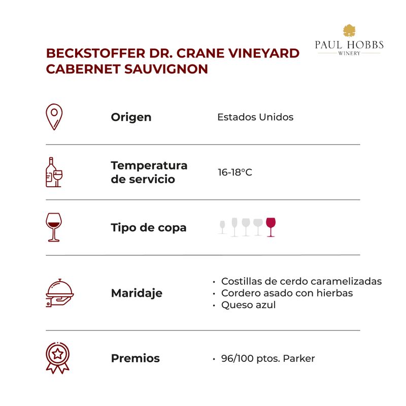 BECKSTOFFER DR. CRANE VINEYARD CABERNET SAUVIGNON-2