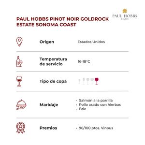 Paul Hobbs Pinot Noir Goldrock Estate Sonoma Coast