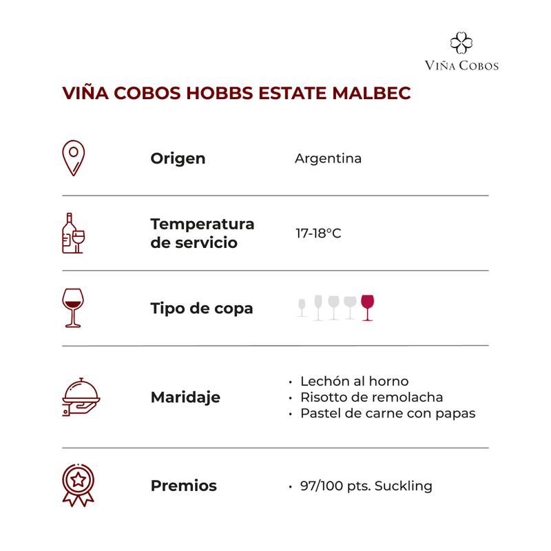 Vina Cobos Hobbs Estate Malbec_FICHA