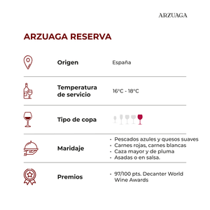 Arzuaga Reserva